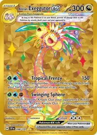 pokemon SV08: Surging Sparks Alolan Exeggutor ex - 248/191