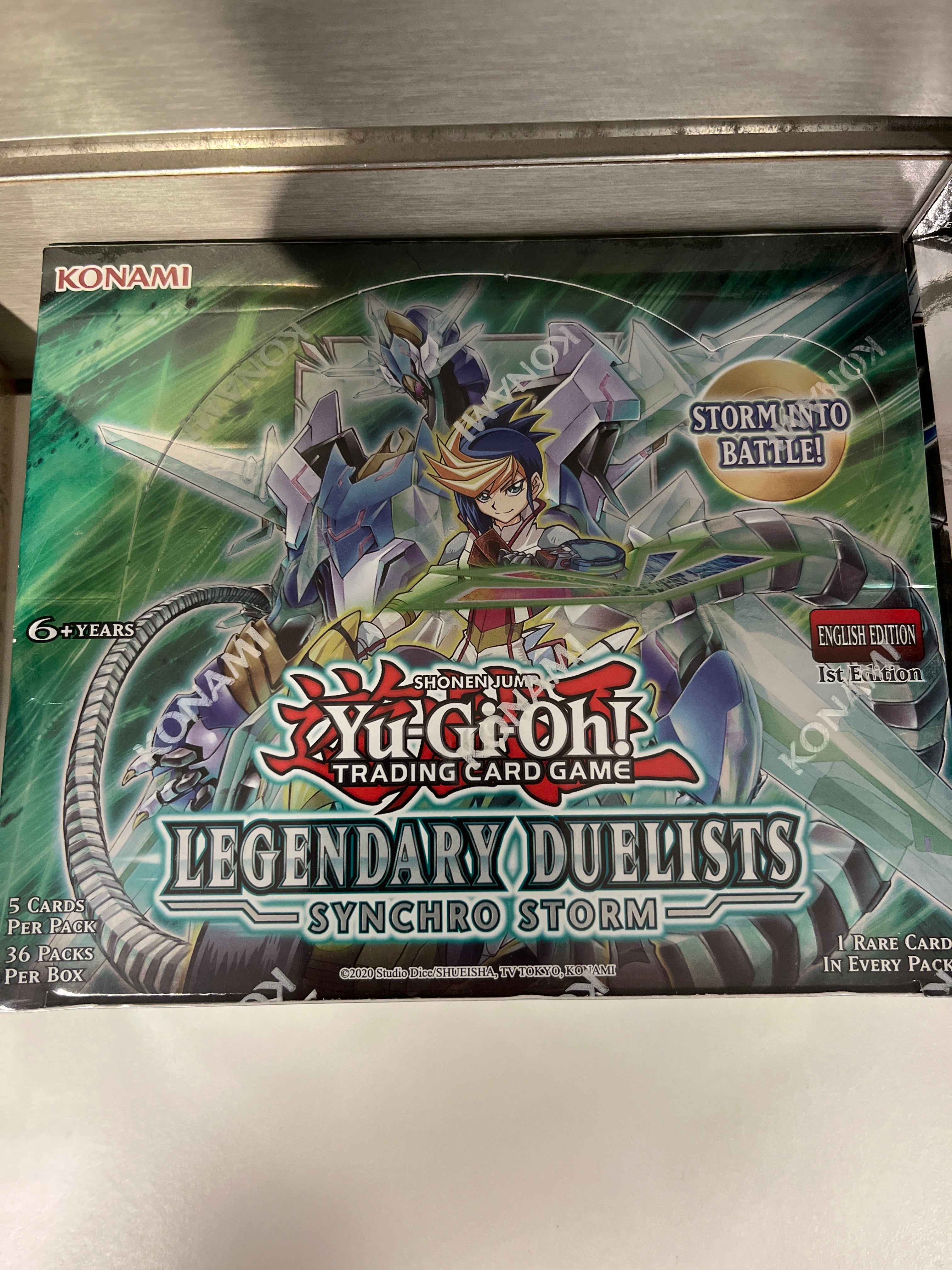 legendary duelists synchro storm booster box Amazon.com: Yu-Gi-Oh! Yugioh Legendary Duelists Synchro Storm Booster Box