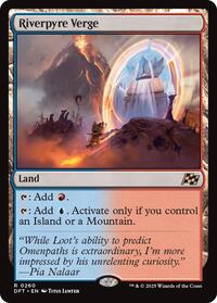 MTG Aetherdrift Riverpyre Verge