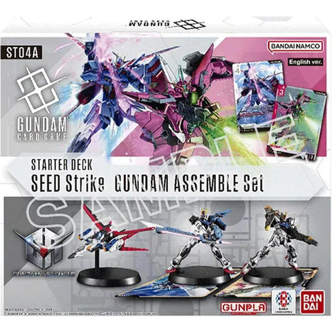 Gundam Card Game: Seed Strike Gundam Assemble Set ST04A