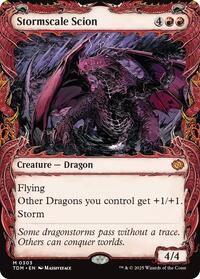 MTG Tarkir: Dragonstorm Stormscale Scion (Showcase)