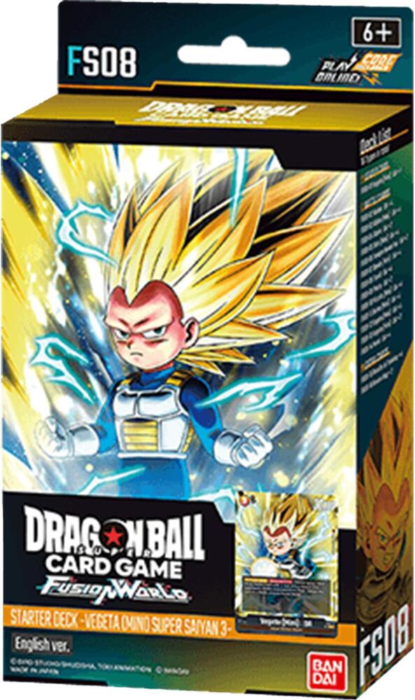 Dragon Ball Super Fusion World Starter Deck 8: Vegeta (Mini) Super Saiyan 3 FS08