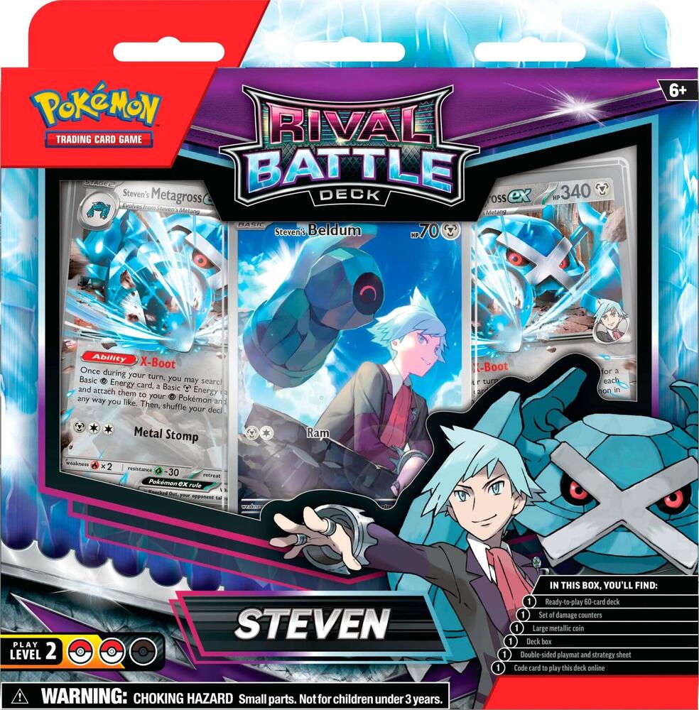 pokemon Steven Rival Battle Deck