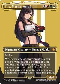 MTG Commander: FINAL FANTASY Tifa, Martial Artist (Borderless)