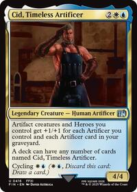 MTG FINAL FANTASY Cid, Timeless Artificer (0416)