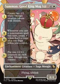 MTG Commander: FINAL FANTASY Summon: Good King Mog XII (Borderless)