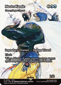 MTG FINAL FANTASY: Through the Ages Master Xande - Venser, Shaper Savant (Showcase)