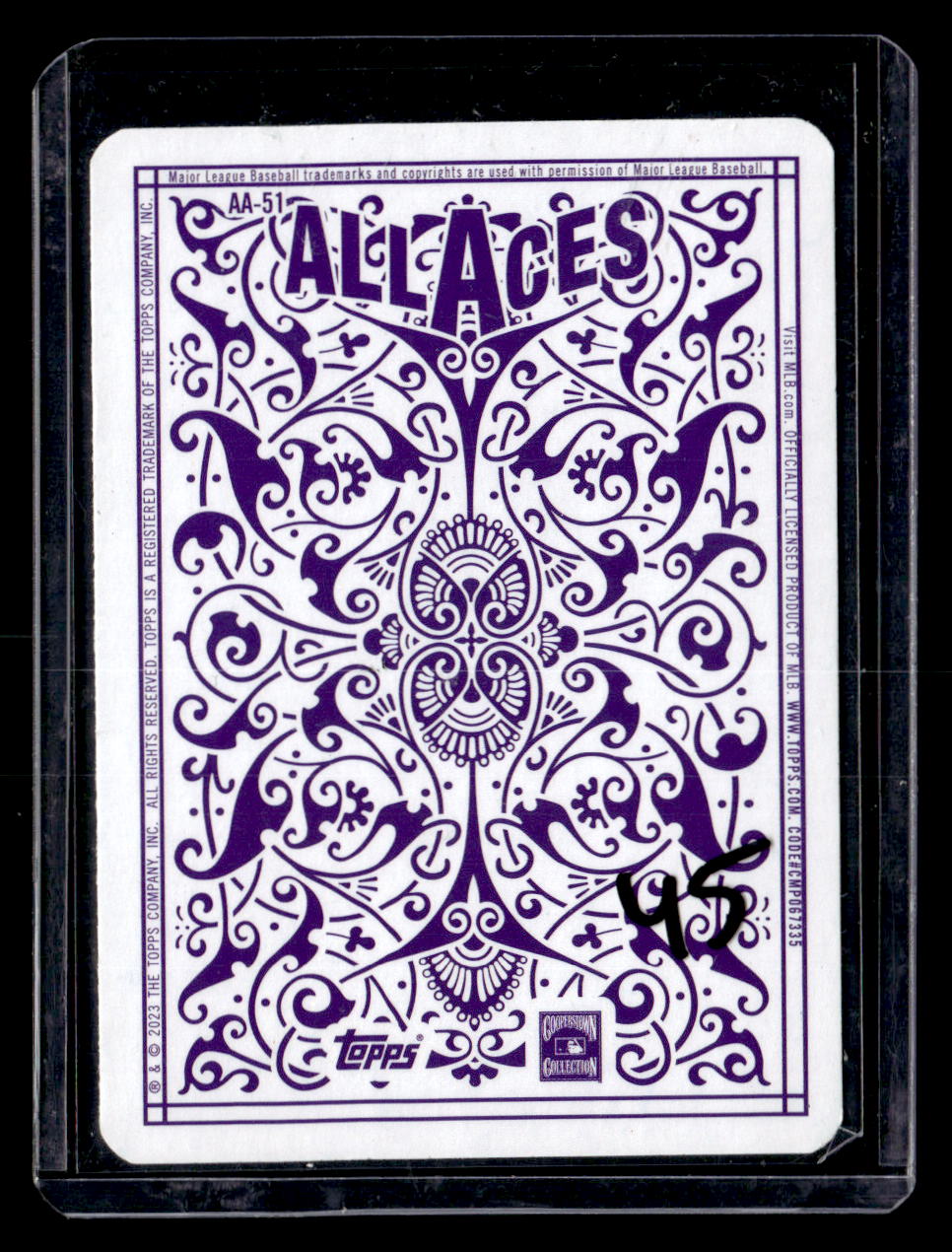 2023 Topps Update #AA-51 Nolan Ryan All Aces