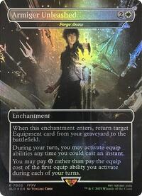MTG Secret Lair Drop Series Armiger Unleashed - Forge Anew (Rainbow Foil)