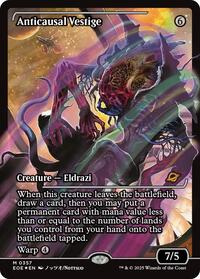 MTG Edge of Eternities Anticausal Vestige (Showcase)