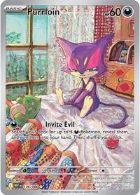 Pokemon SV: White Flare Purrloin - 136/086