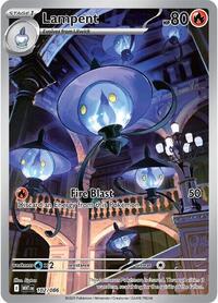 pokemon SV: White Flare Lampent - 102/086