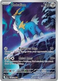 Pokemon SV: Black Bolt Cobalion - 144/086
