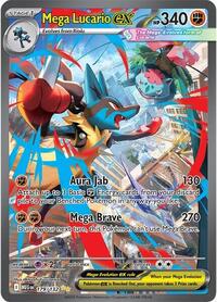 Pokemon ME01: Mega Evolution Mega Lucario ex - 179/132
