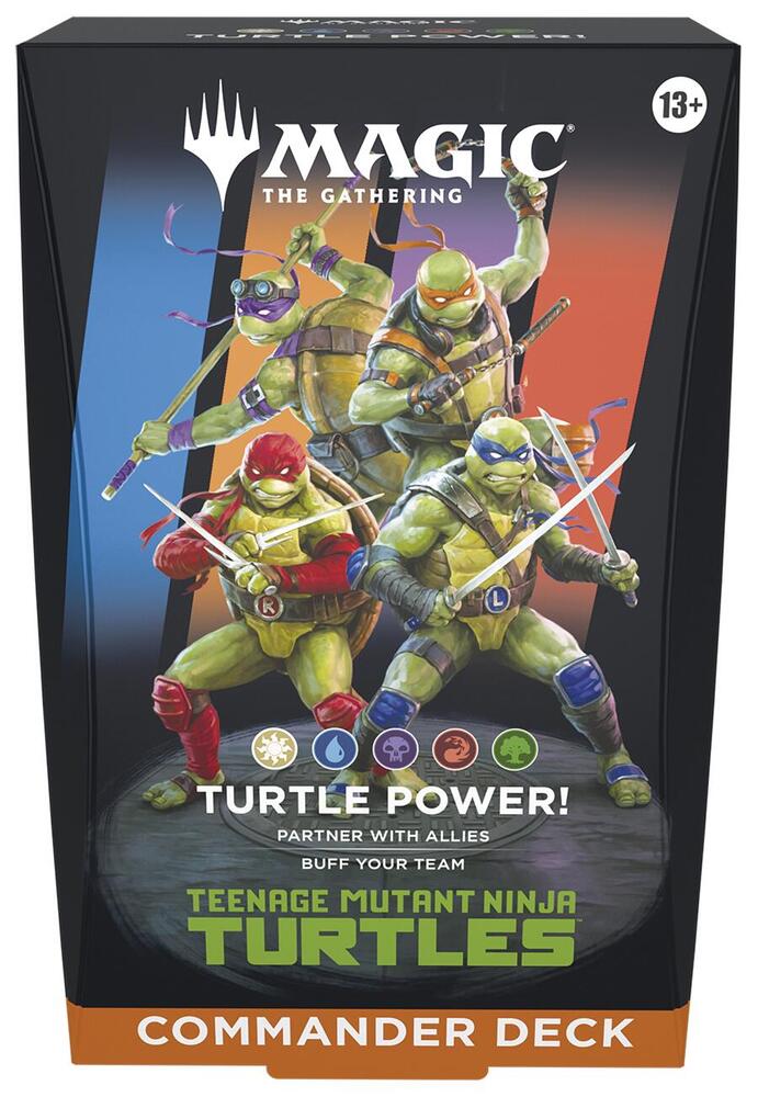 Magic the Gathering: Teenage Mutant Ninja Turtles- Commander Deck Turtle Power!