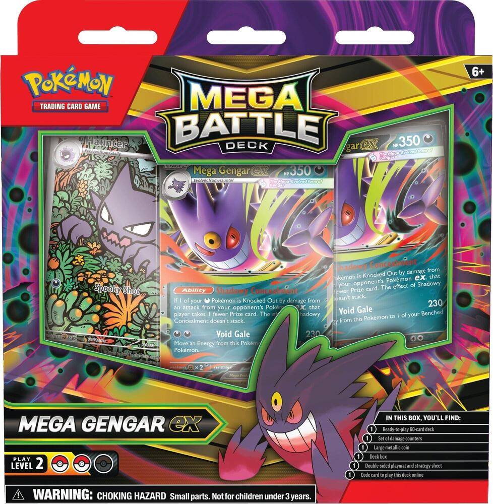 pokemon Mega Battle Deck (Mega Gengar ex)