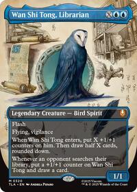 MTG Avatar: The Last Airbender Wan Shi Tong, Librarian (Borderless)