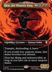 MTG Avatar: The Last Airbender Ozai, the Phoenix King (0335) (Borderless)