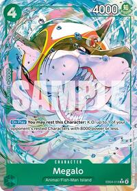 One Piece The Azure Sea's Seven Megalo (Alternate Art)