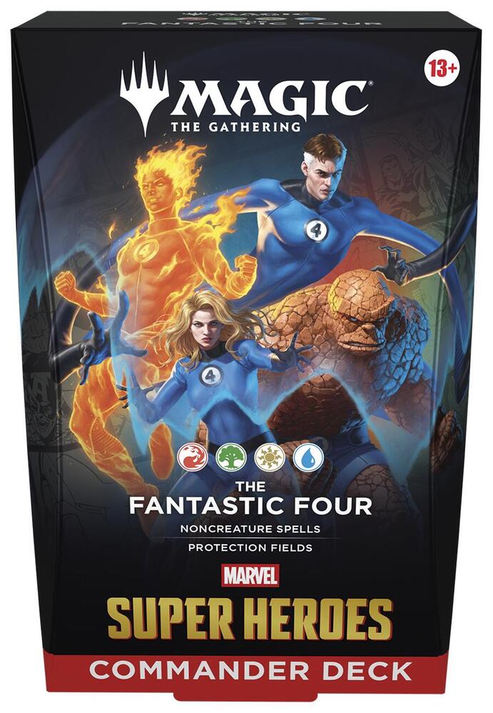 Magic: The Gathering The Fantastic Four Marvel Super Heroes Commander Deck