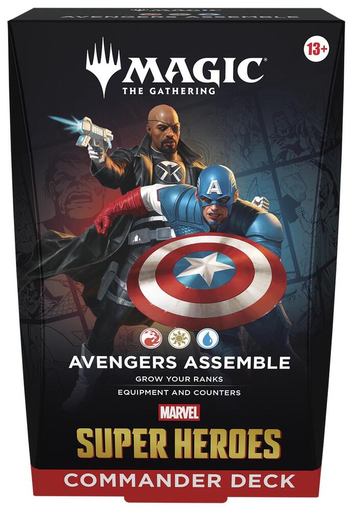 Magic: The Gathering Avengers Assemble Marvel Super Heroes Commander Deck