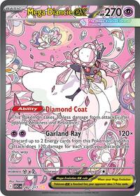 Pokemon ME: Ascended Heroes Mega Diancie ex - 282/217