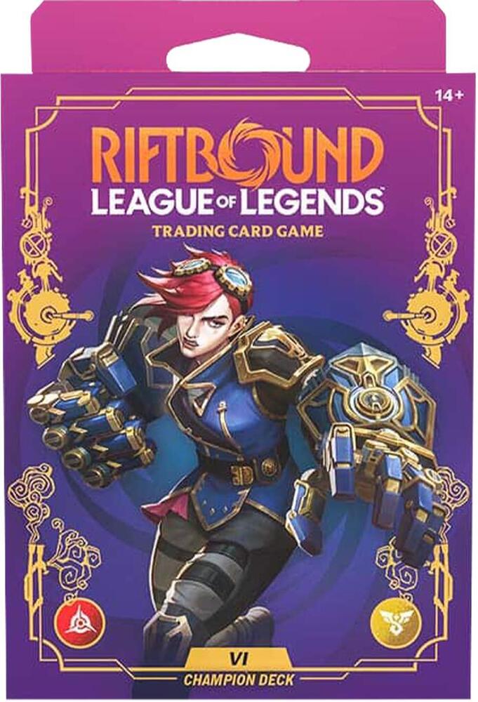 Riftbound League of Legends TCG Unleashed Champion Deck Vi