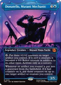 MTG Teenage Mutant Ninja Turtles Donatello, Mutant Mechanic (Borderless)