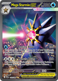 Pokemon ME03: Perfect Order Mega Starmie ex - 118/088