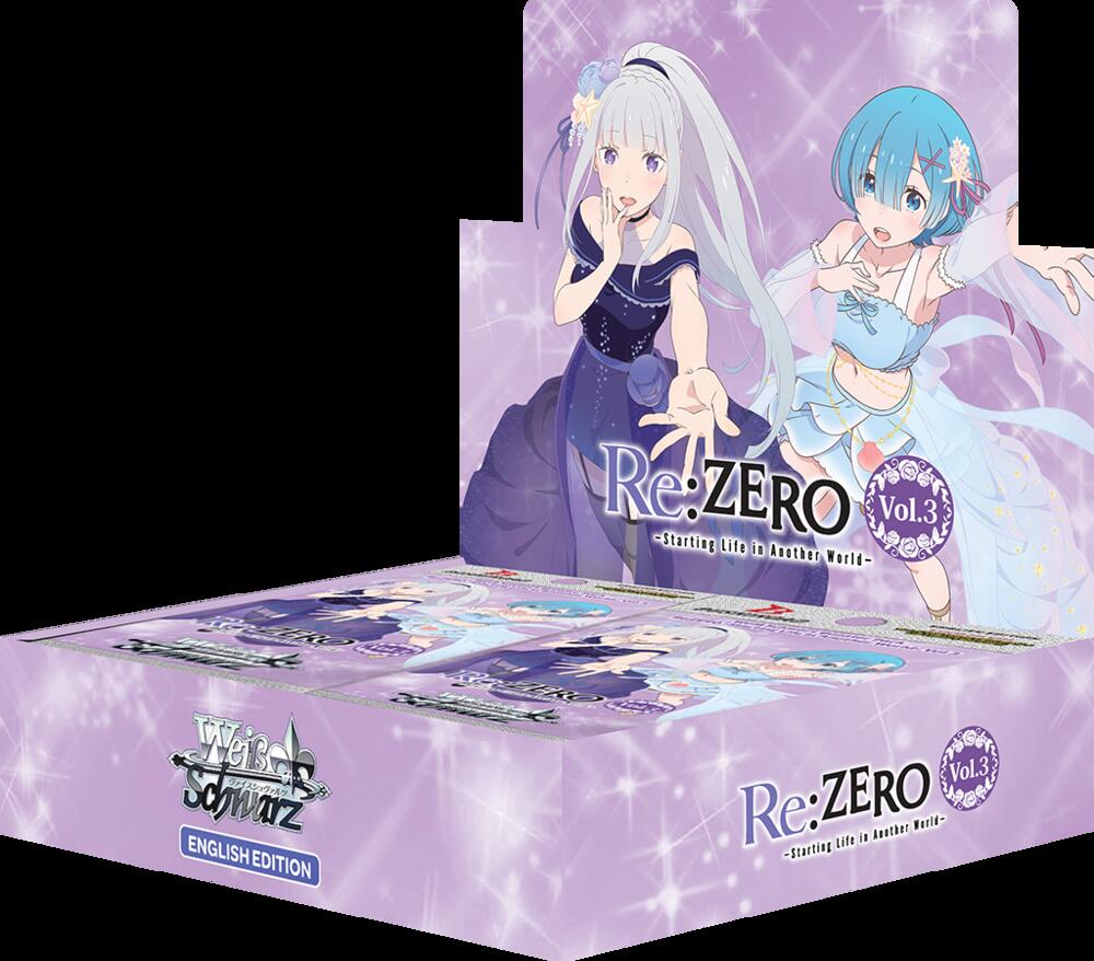 Weiss Schwarz: Re:Zero Starting Life In Another World Vol. 3 Booster Box