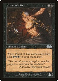 MTG Urza's Saga Priest of Gix