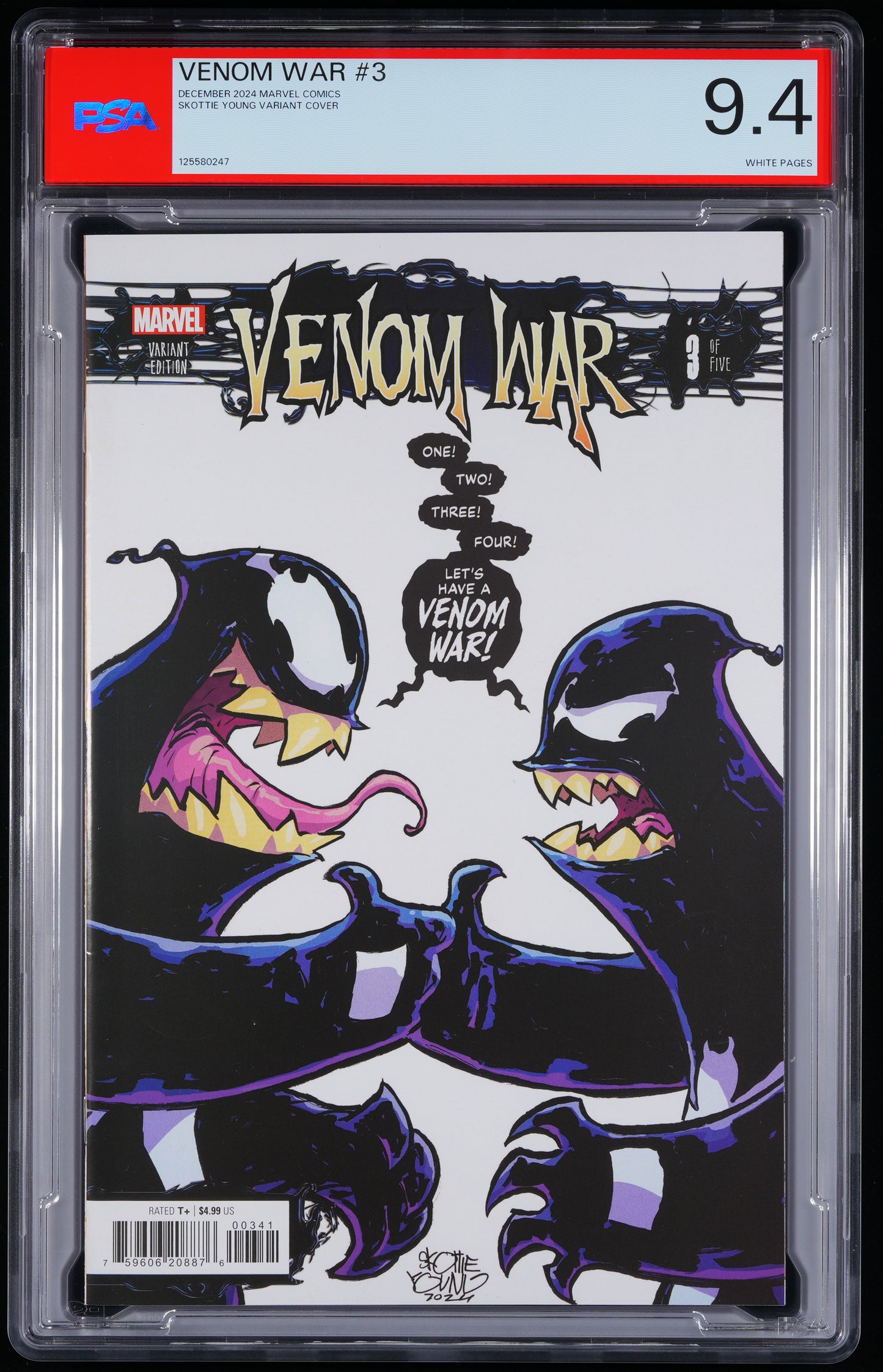 Marvel Comics Venom War #3 LANGUAGEENG