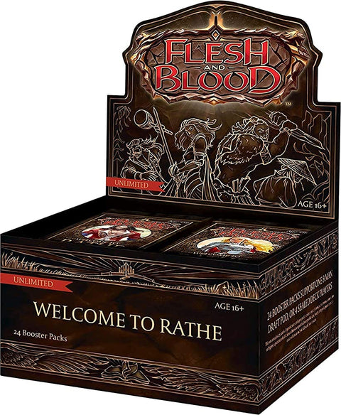Flesh & Blood TCG: Welcome to Rathe Booster Box (Unlimited Edition)