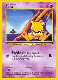 pokemon Legendary Collection Abra