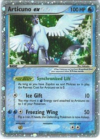 pokemon Nintendo Promos Articuno ex - 032 (EX Collector's Window Tins)