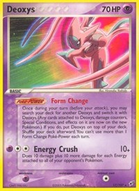 pokemon Deoxys Deoxys (Attack Forme)