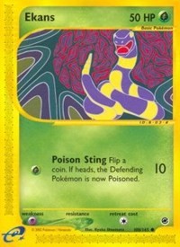 Pokemon Expedition Ekans