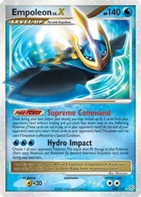 Pokemon Diamond and Pearl Empoleon LV.X