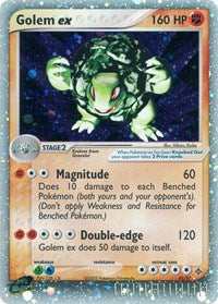 pokemon Dragon Golem ex