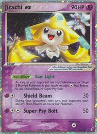Pokemon Crystal Guardians Jirachi ex