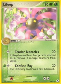 pokemon Legend Maker Lileep