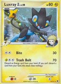 Pokemon Rising Rivals Luxray GL