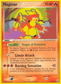 Pokemon Legend Maker Magmar