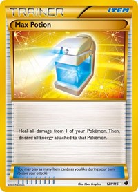 pokemon Plasma Freeze Max Potion (121 Secret Rare)