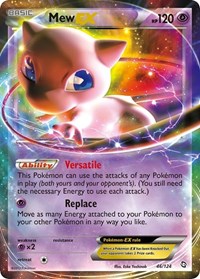 pokemon Dragons Exalted Mew EX