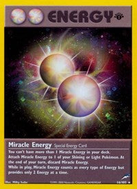 pokemon Neo Destiny Miracle Energy
