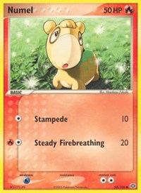 pokemon Emerald Numel - 058/106