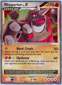 pokemon Diamond and Pearl Promos Rhyperior LV.X - DP29