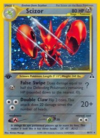 Pokemon Neo Discovery Scizor (10)