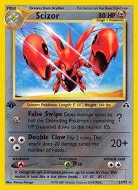 Pokemon Neo Discovery Scizor (29)